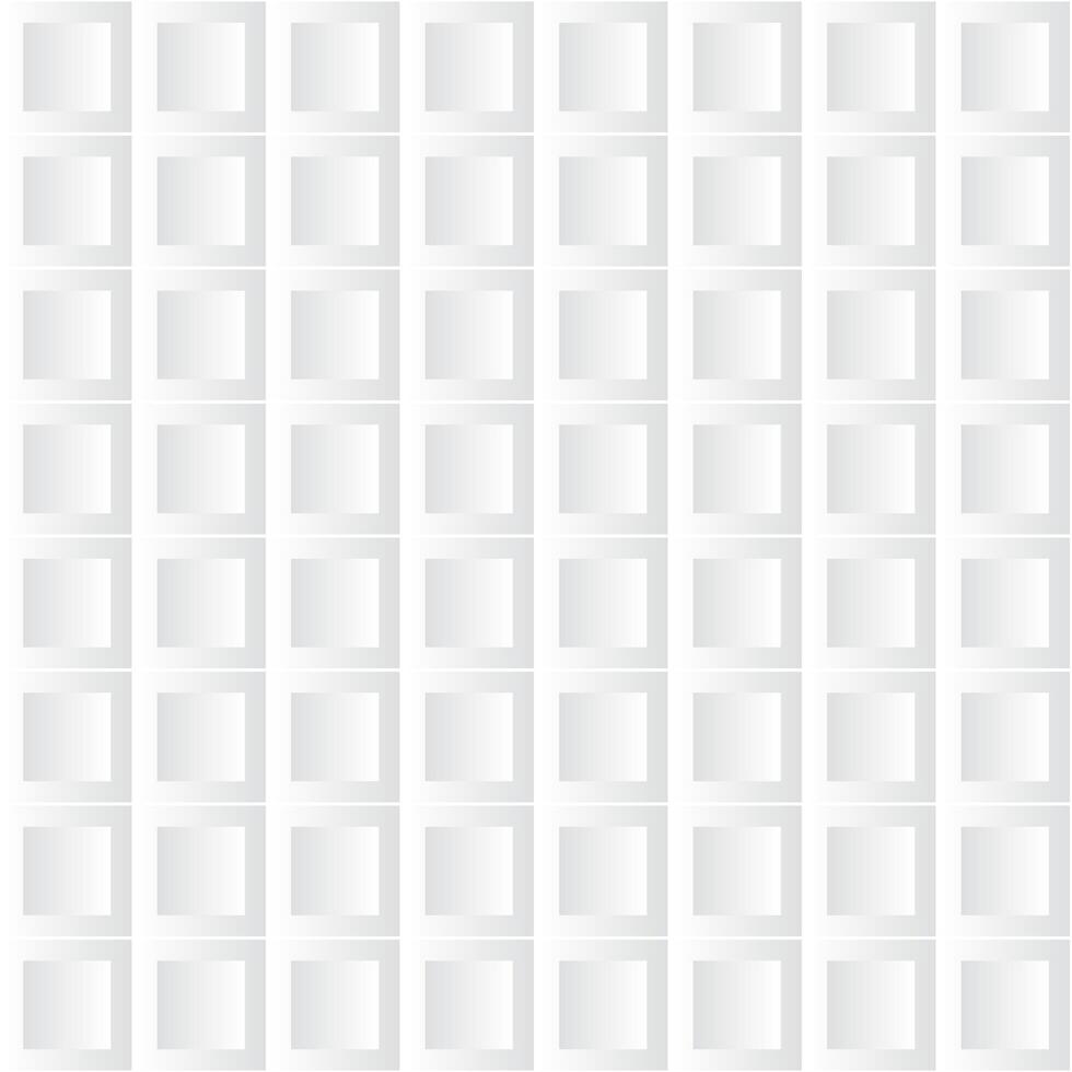 Modern white background. White square geometric paper art style background vector