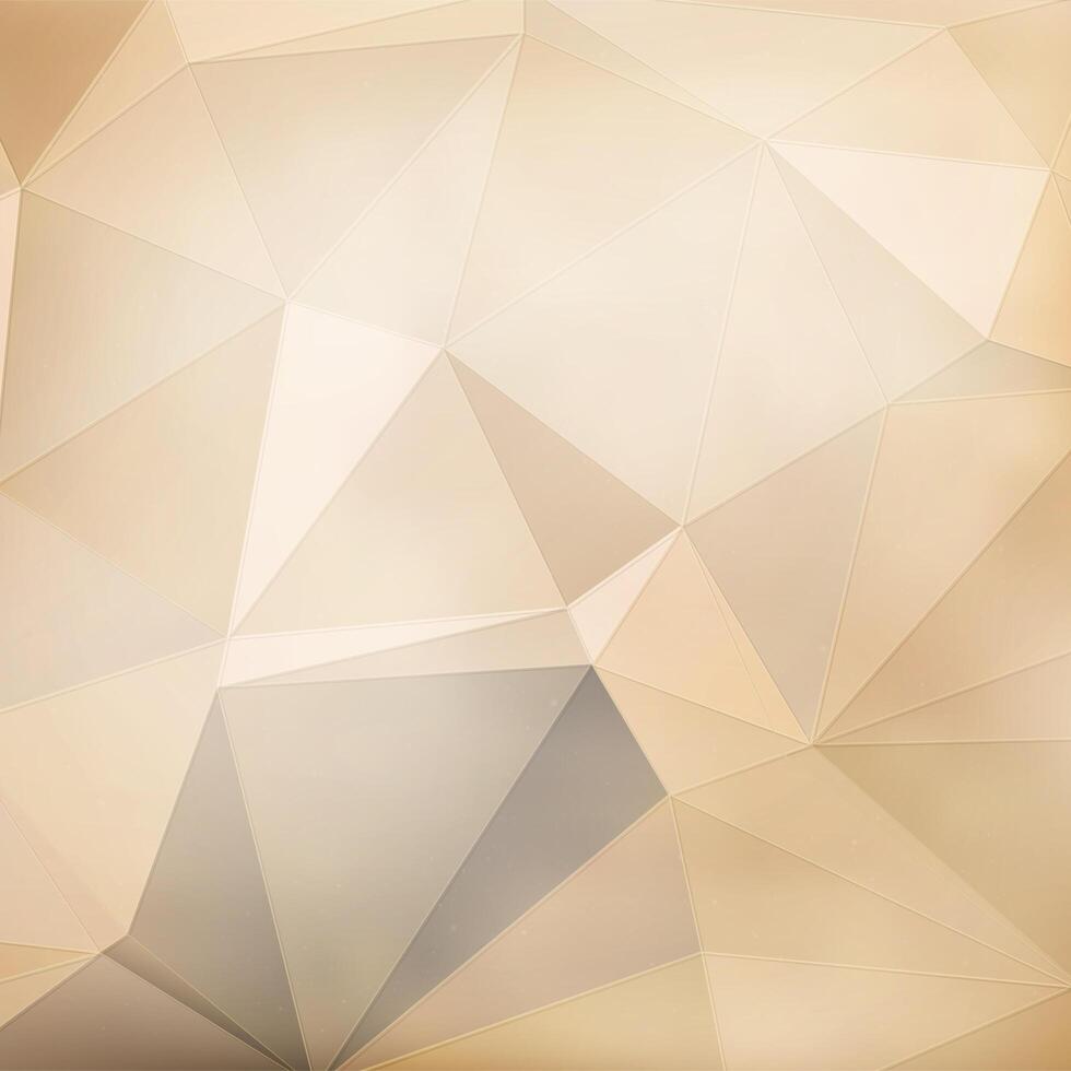 Gold geometric background vector