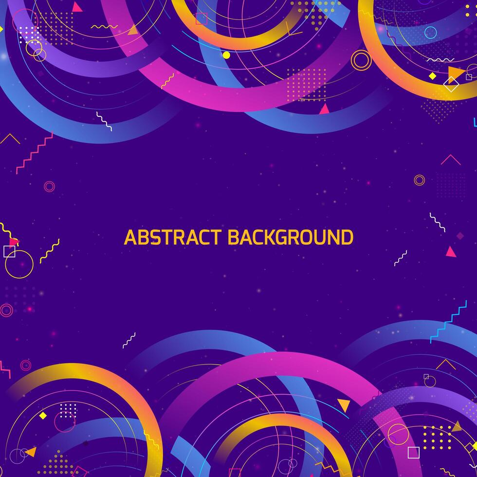 Colorful technology background vector