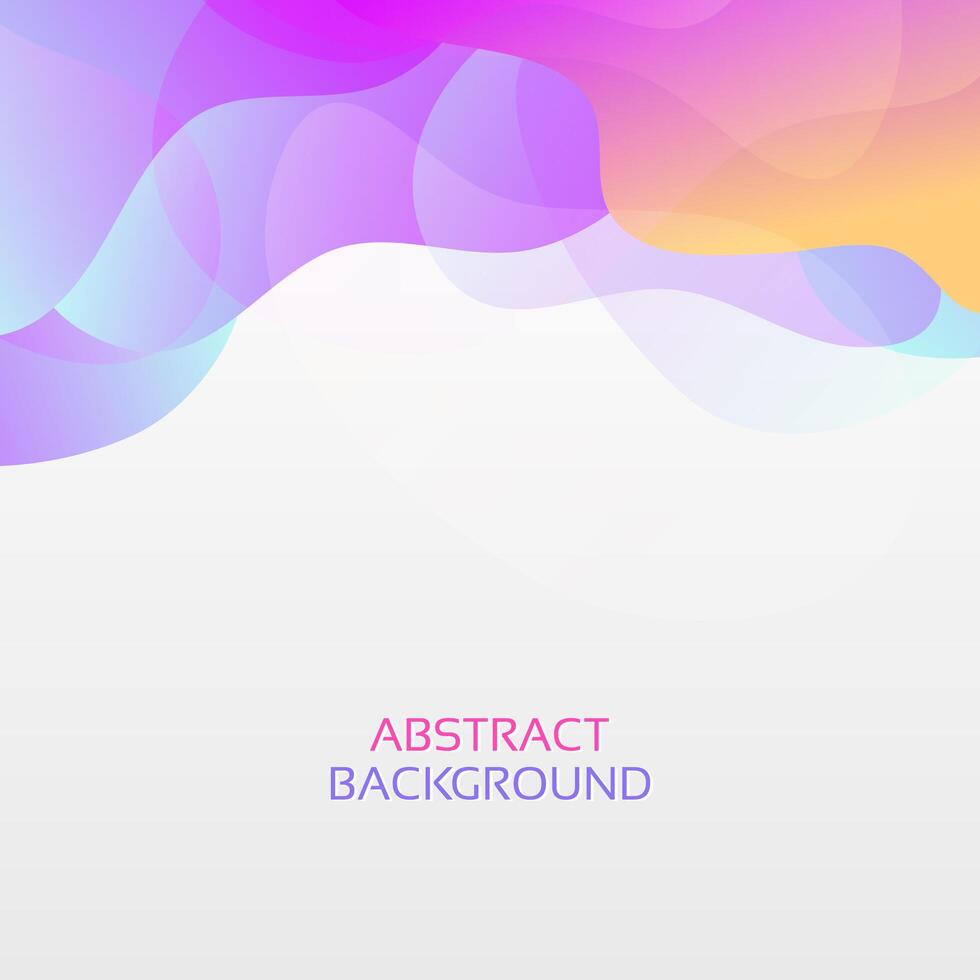 Abstract modern gradient waves background. Dynamic Effect. Futuristic Technology Style. Design Template. vector