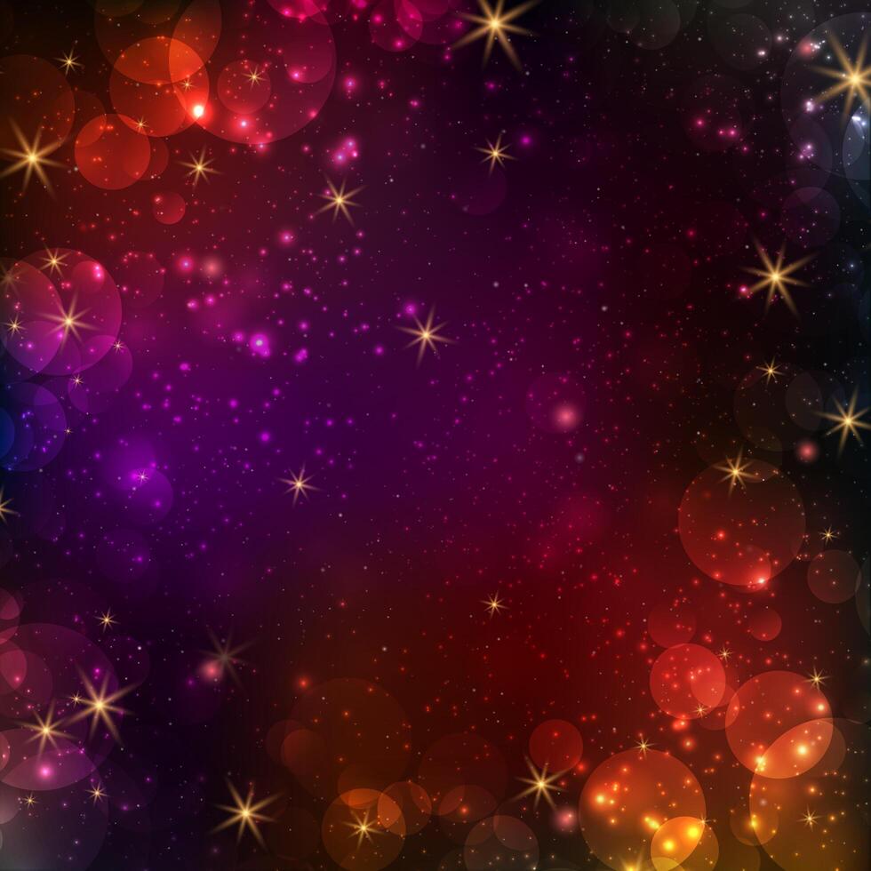 Abstract galaxy background vector