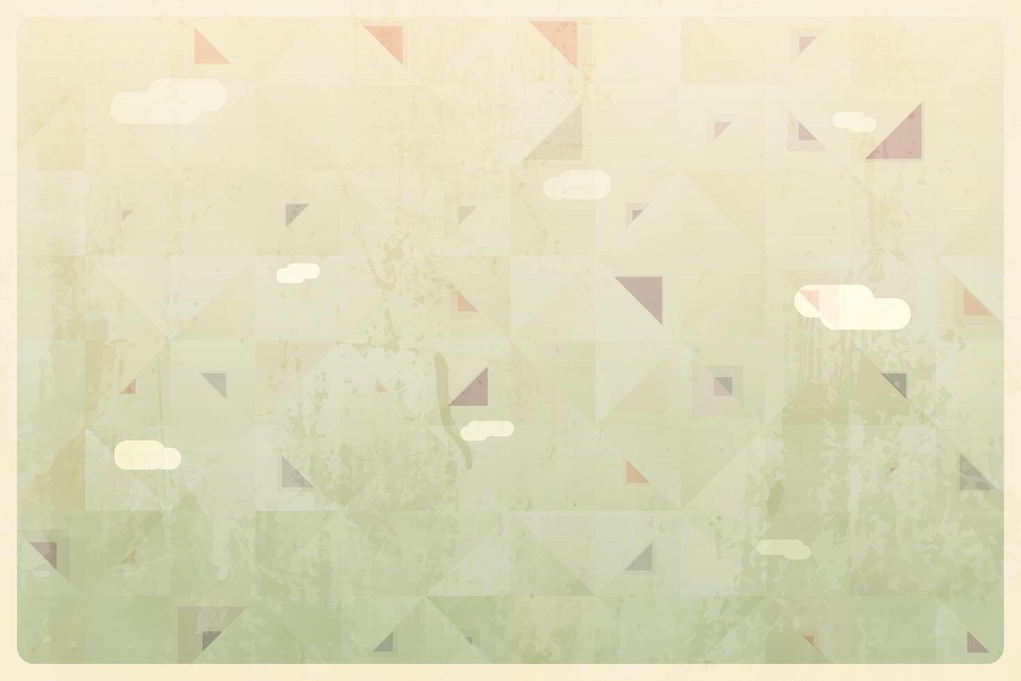 Abstract Retro Geometric Background vector