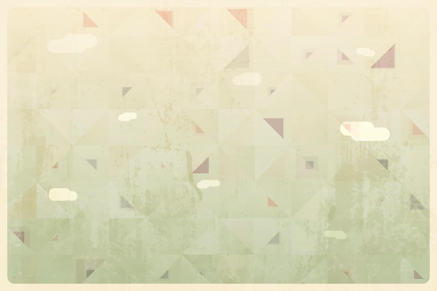 Abstract Retro Geometric Background vector