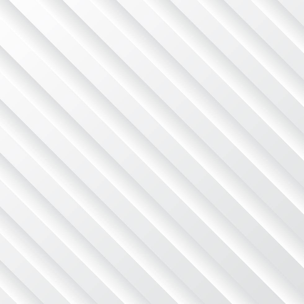 Abstract white gradient striped background vector