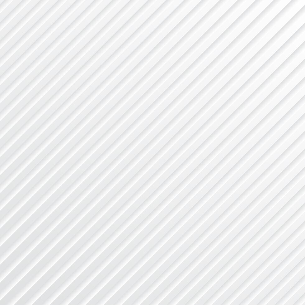 Abstract white gradient striped background vector