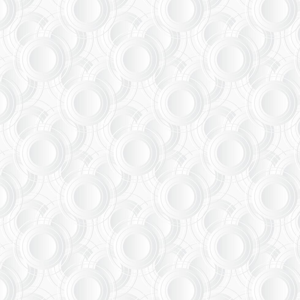 Fondo del círculo blanco Estilo de arte de papel vector