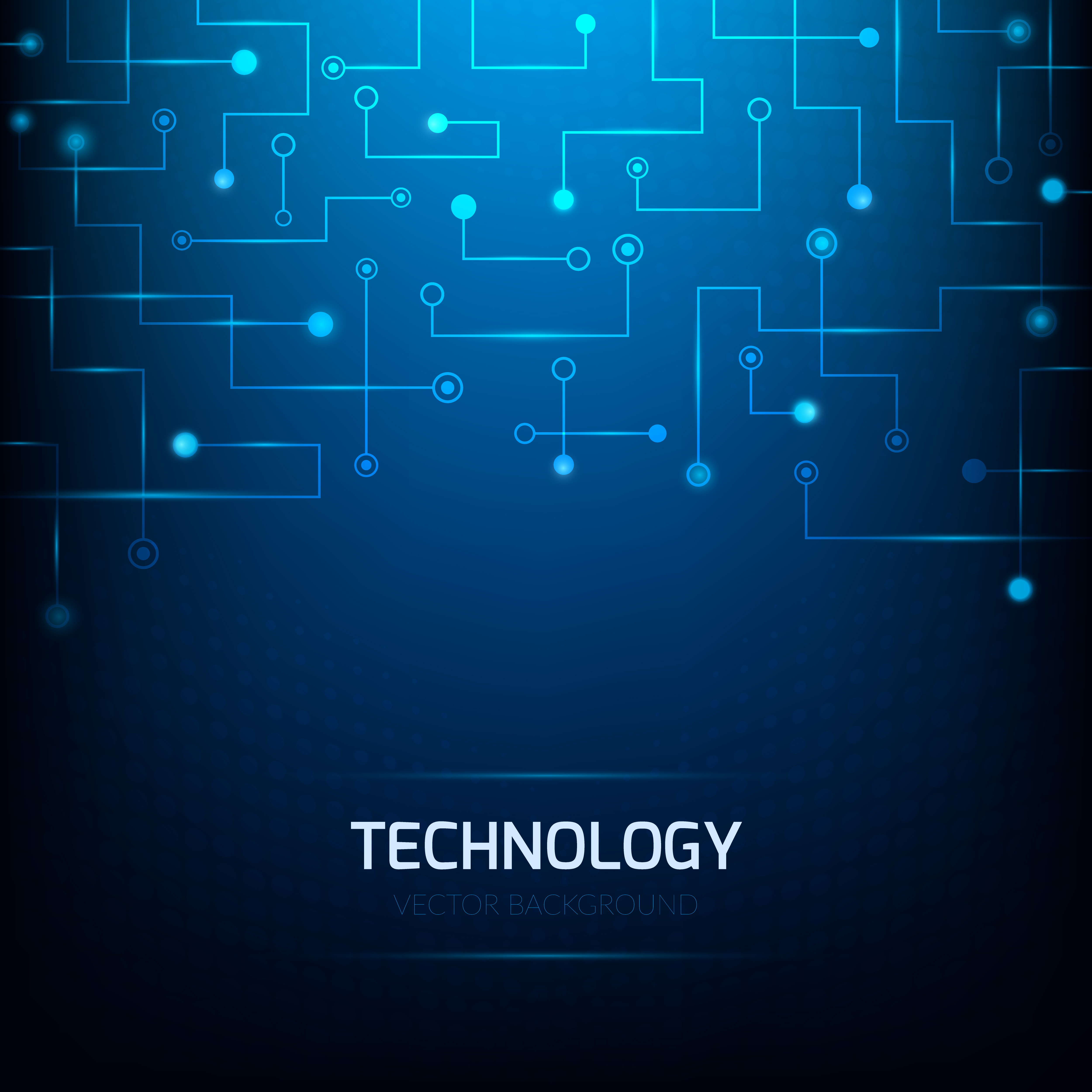 Blue technology background Abstract technology circuit Blue technology background Abstract technology circuit