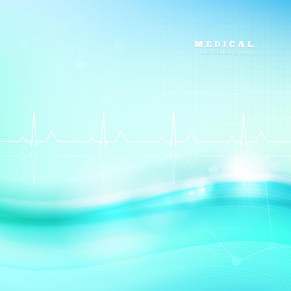 Abstract medical background vector