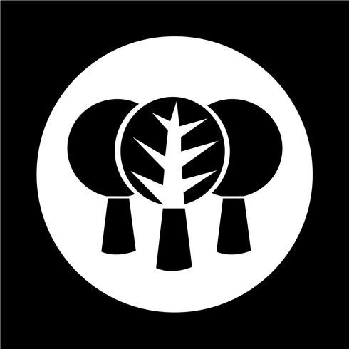 Tree icon vector