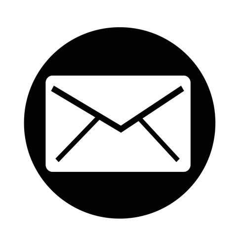 icono de correo vector