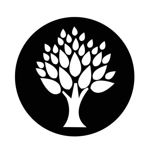 Tree icon vector