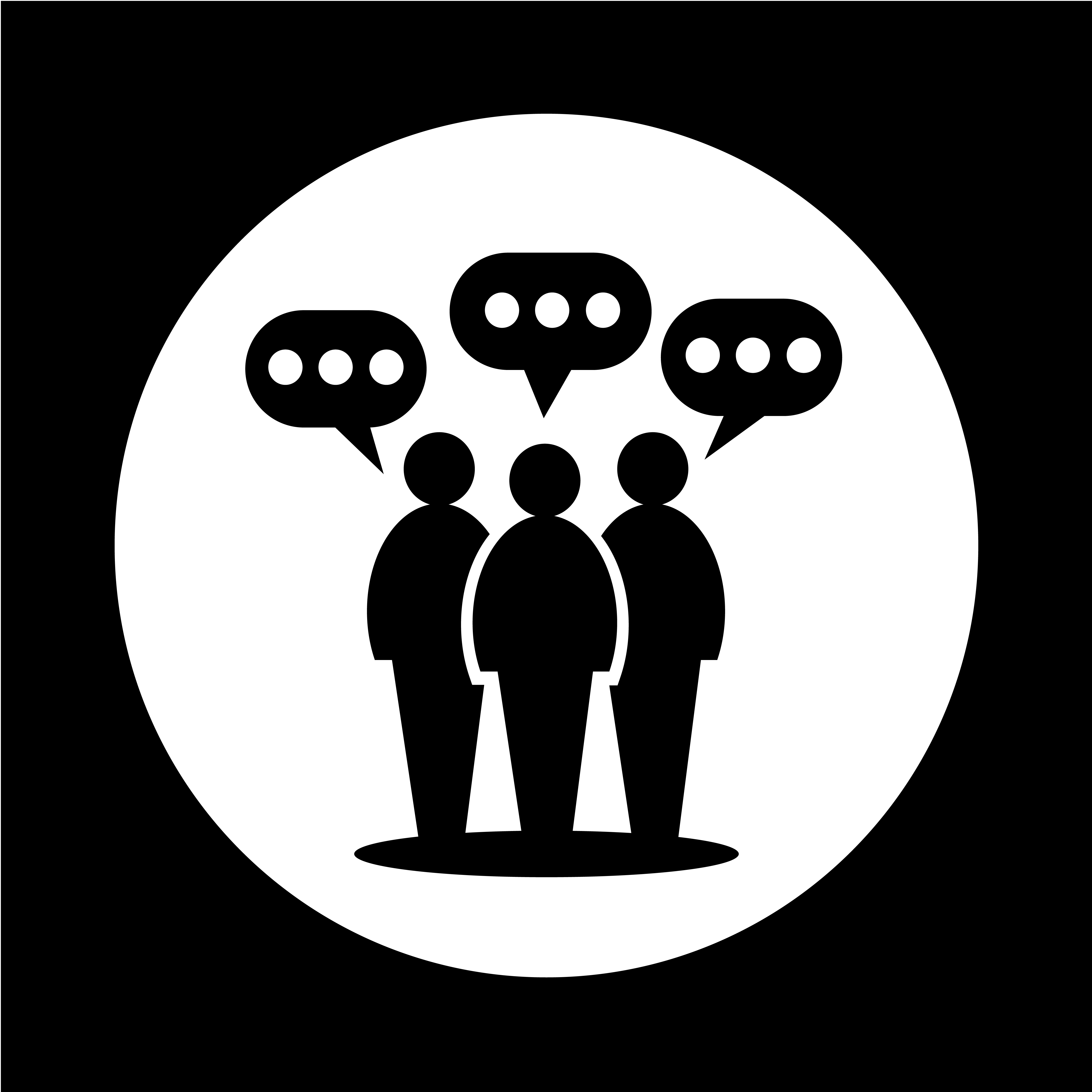 People Speech Bubble Icon 571160 Vector Art at Vecteezy