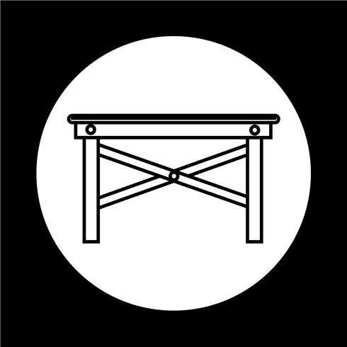 Table Icon vector