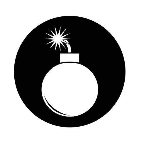 Bomb Icon vector