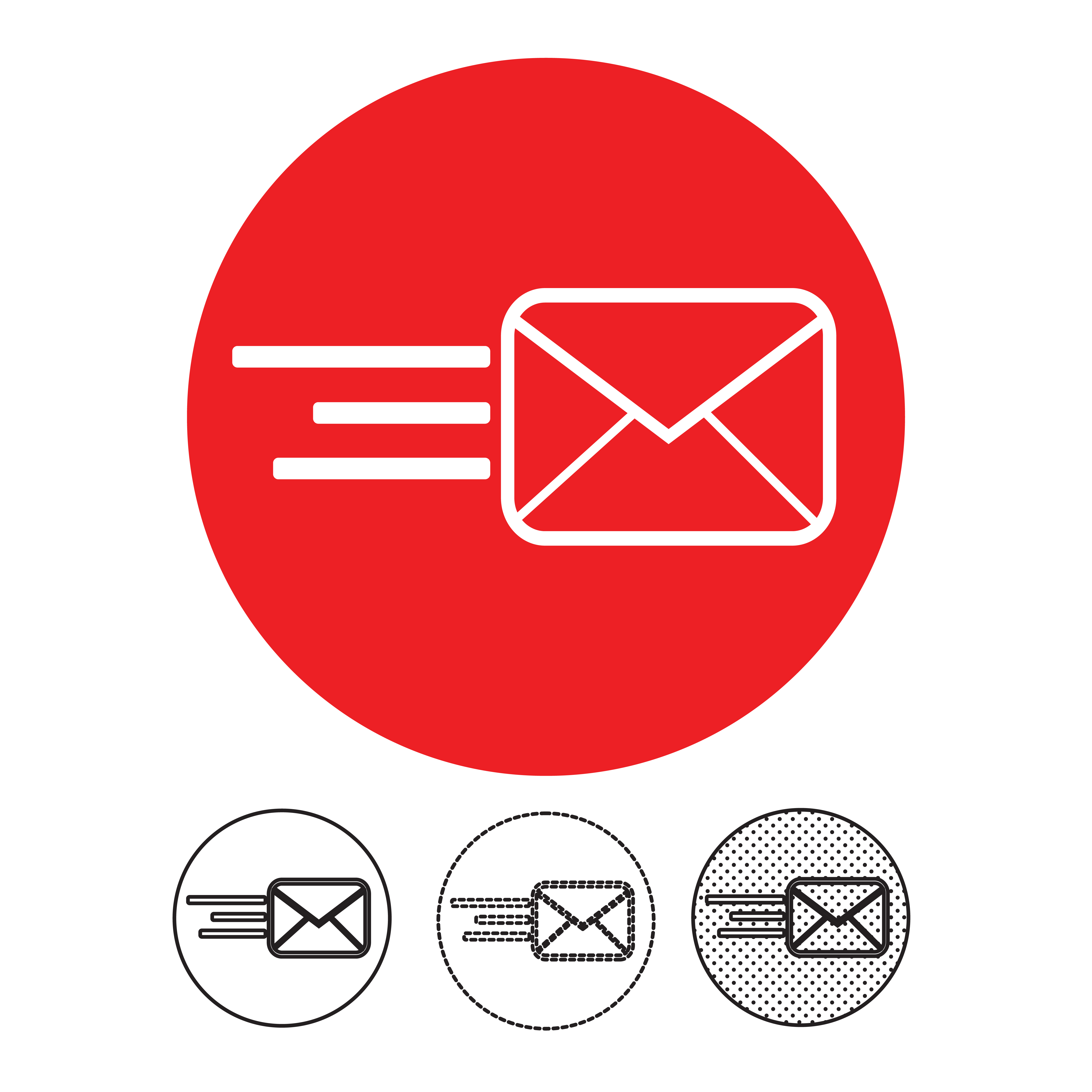 email and mail icon vector 571510 Vector Art at Vecteezy
