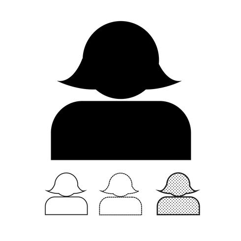 Icono de vector de personas