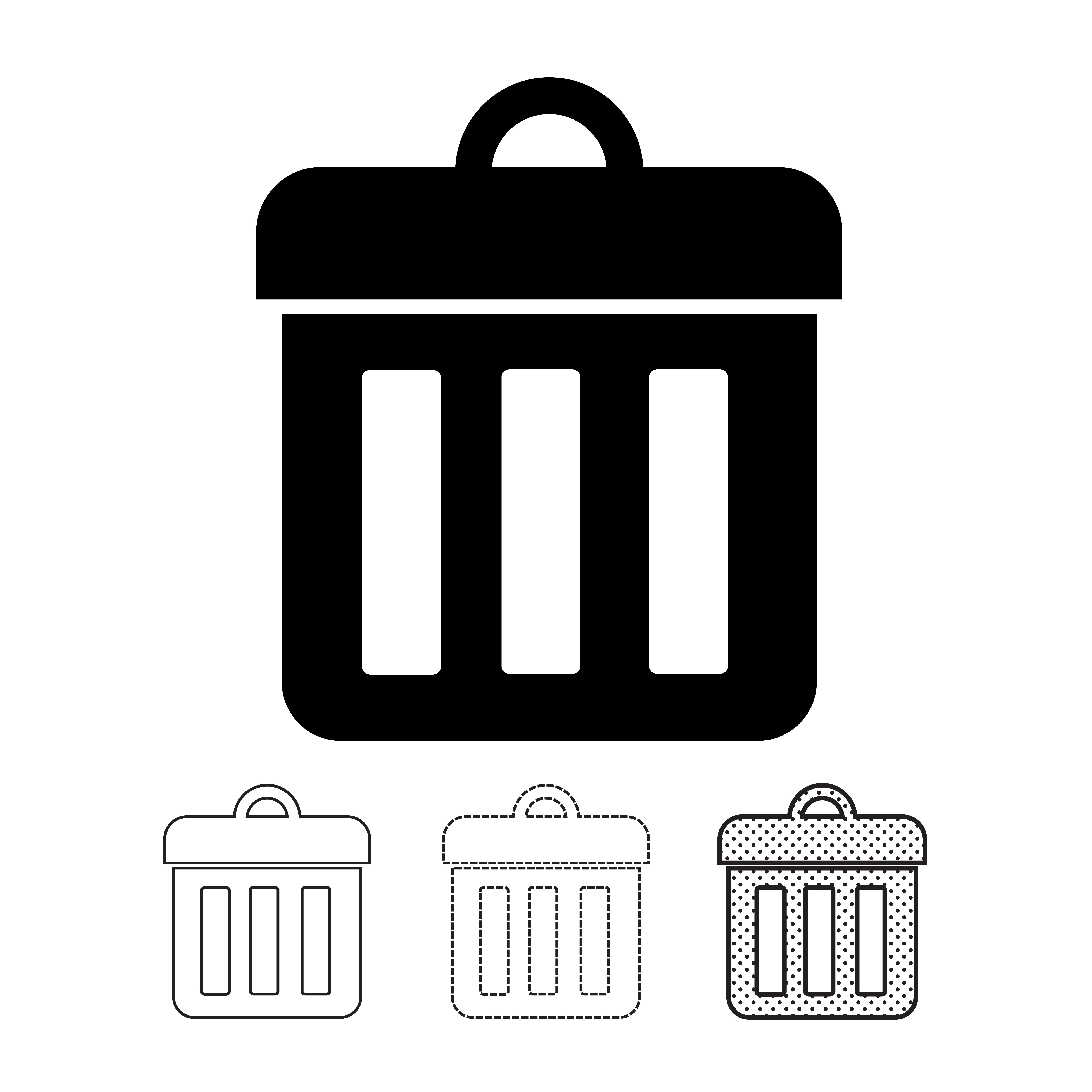 Download trash can icon - Download Free Vectors, Clipart Graphics ...