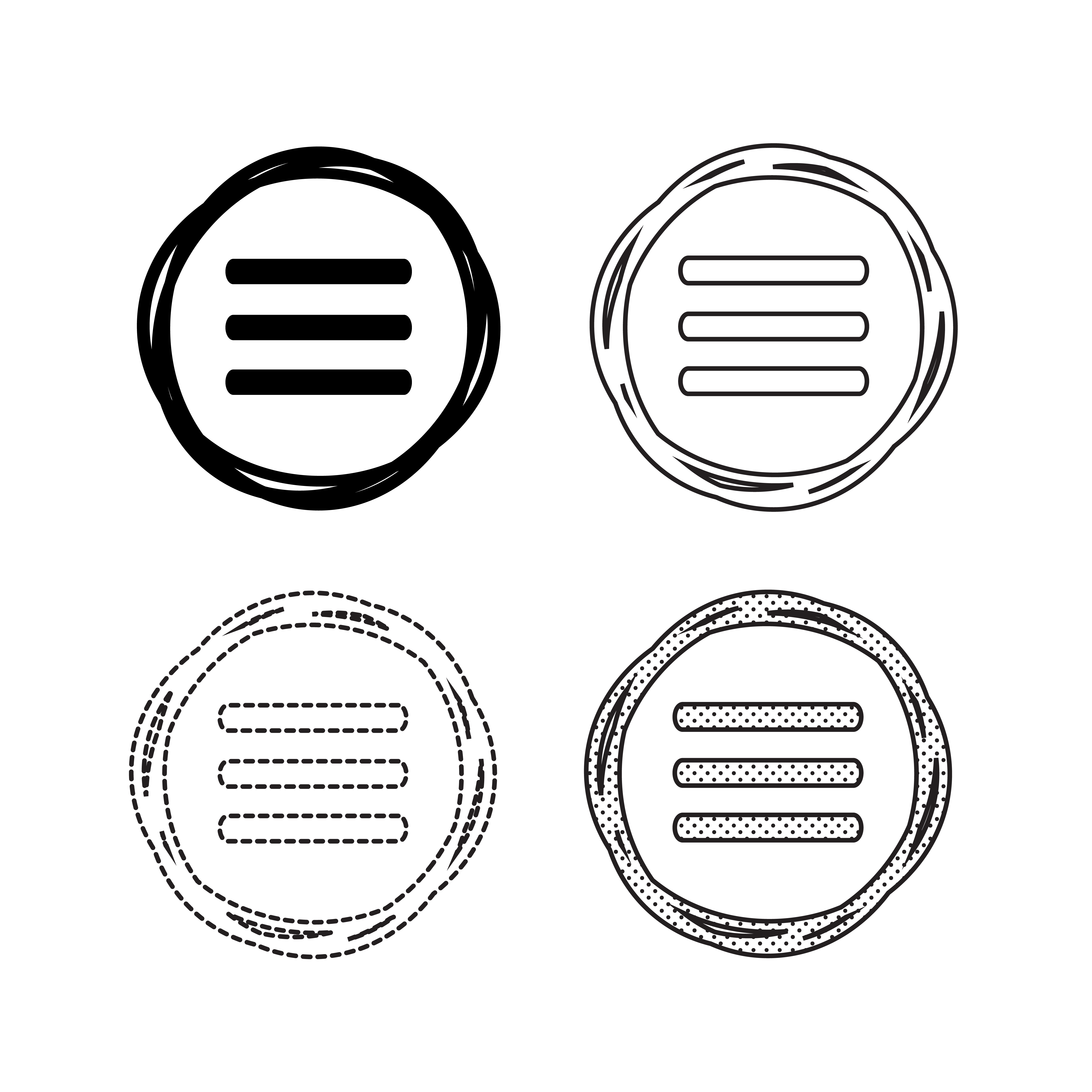 Menu Icons Vector 571863 Vector Art At Vecteezy Menu Icons Vector 571863 Vector Art At Vecteezy