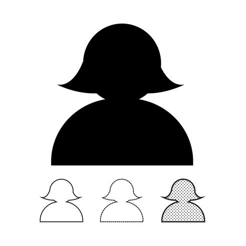 Icono de vector de personas