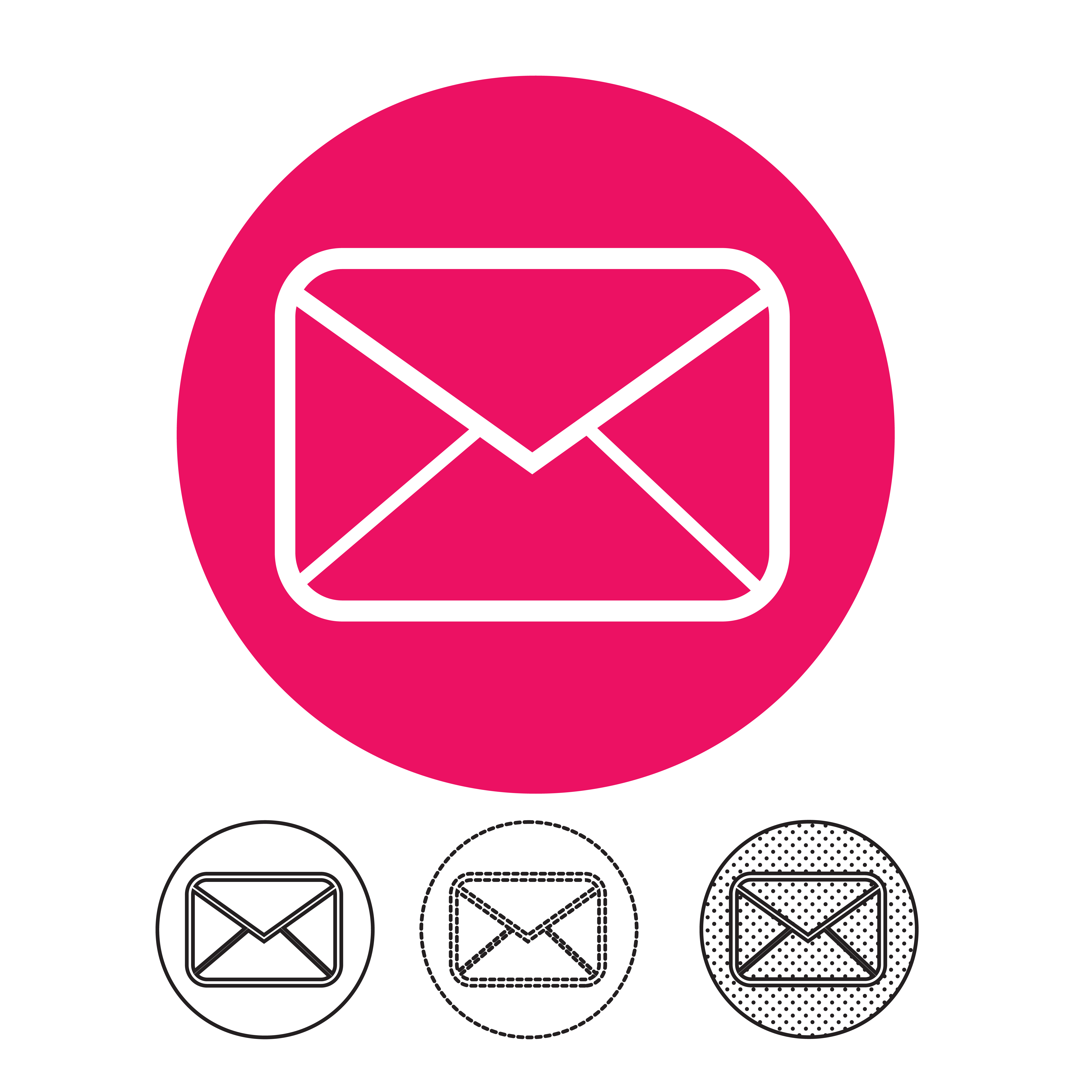 email and mail icon vector 571914 Vector Art at Vecteezy