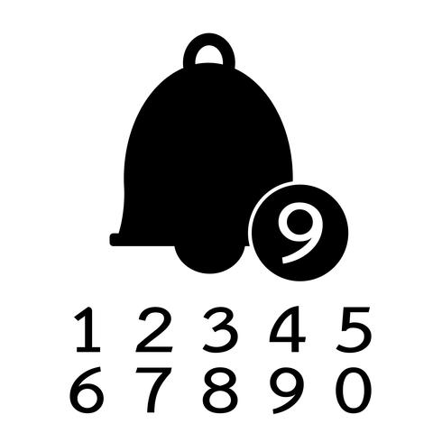 bell icon vector