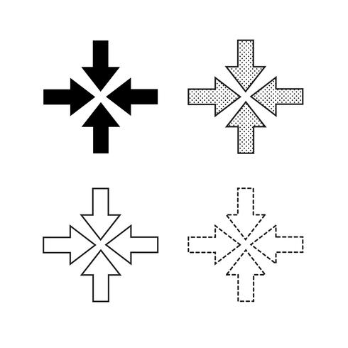 Icono de flecha vector