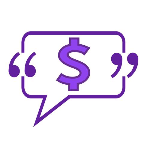 Dollar sign money icon vector