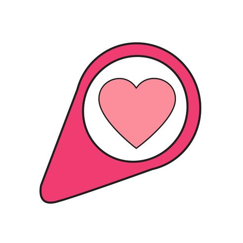 Heart vector icon