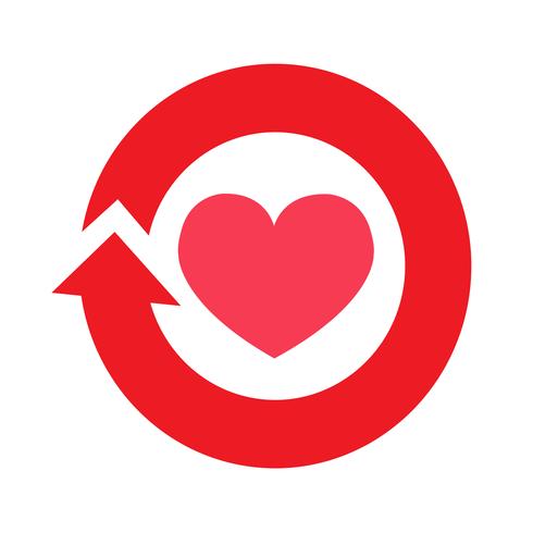 Heart vector icon