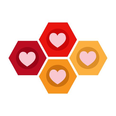 Heart vector icon