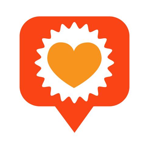 Heart vector icon