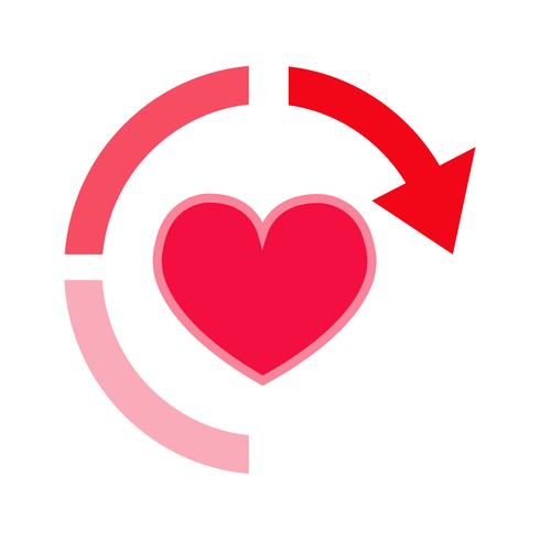 Heart vector icon