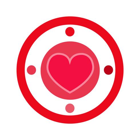 Heart vector icon