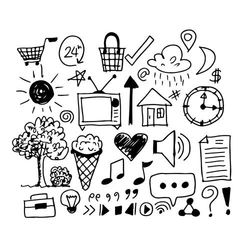 Download hand draw business doodles icon 572773 Vector Art at Vecteezy
