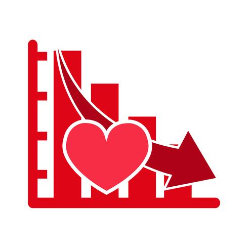 Heart vector icon