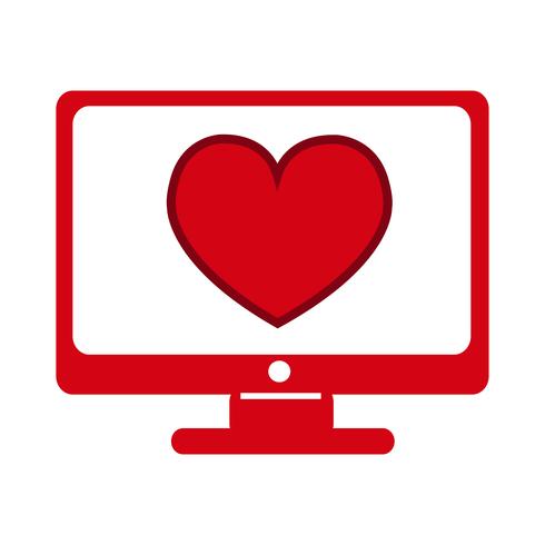 Heart vector icon