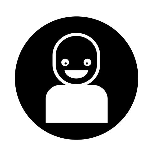 Icono de signo de personas vector