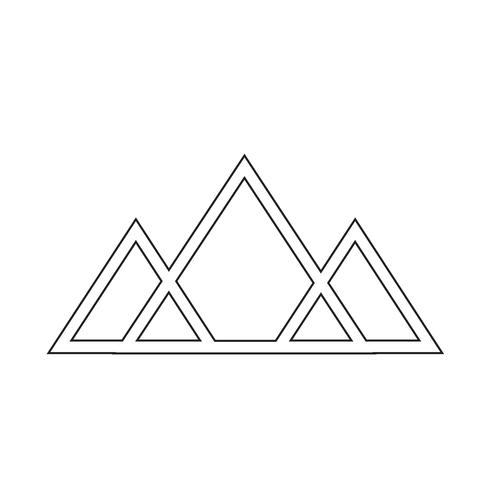 Sign of Mountain icon