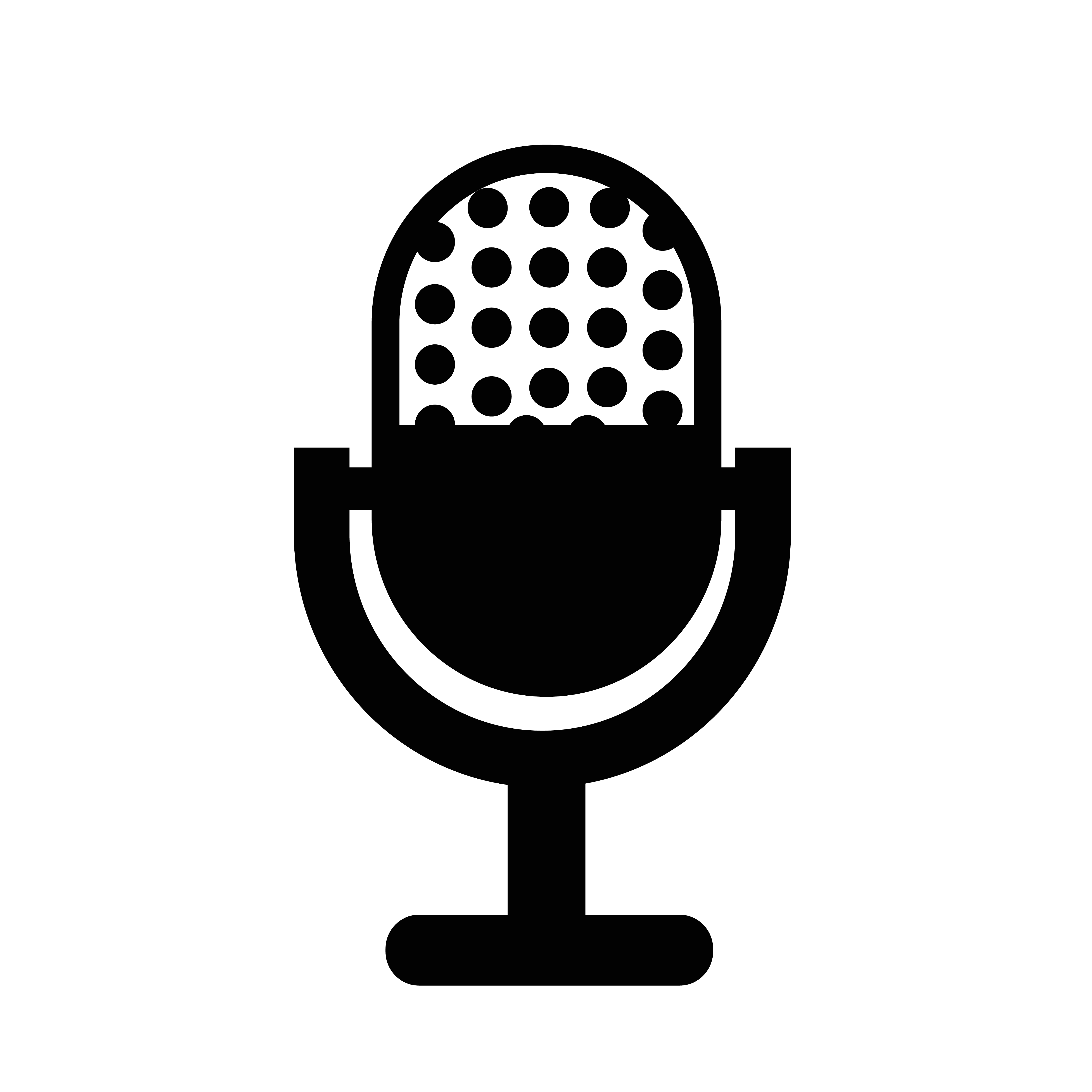 Sign of microphone icon 573111 Vector Art at Vecteezy