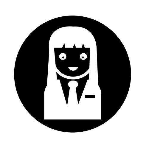 Icono de signo de personas vector