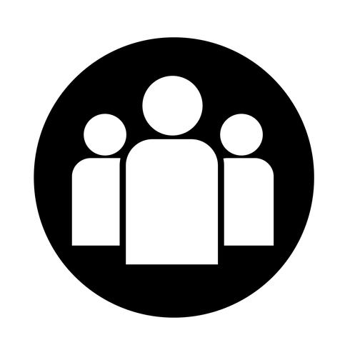 Sign of People Icon vector