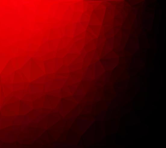 Red Polygonal Mosaic Background, Creative Design Templates vector