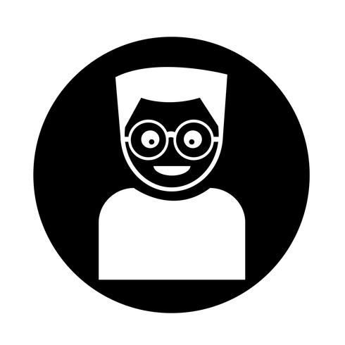 Icono de signo de personas vector