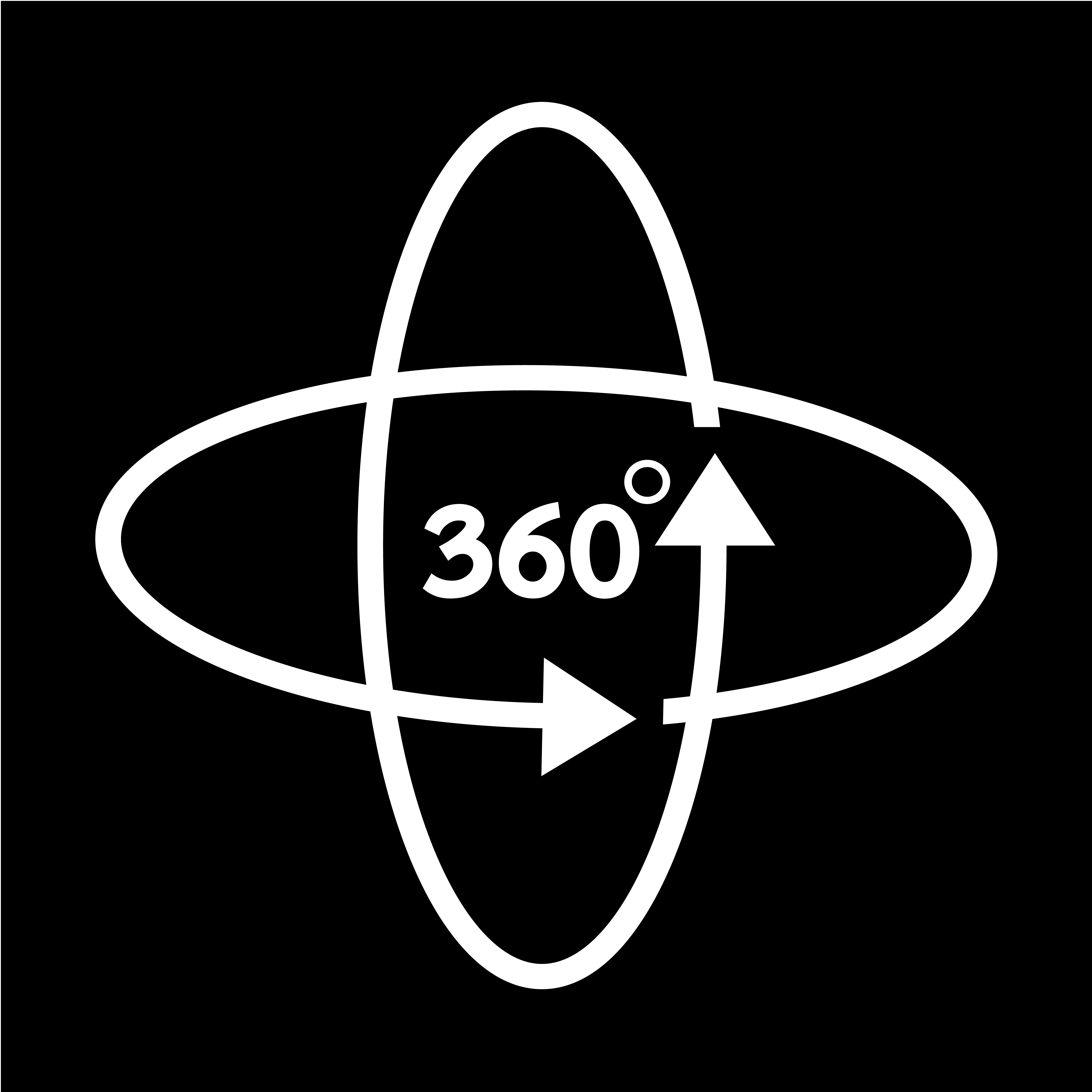360 Degree icon 573577 Vector Art at Vecteezy