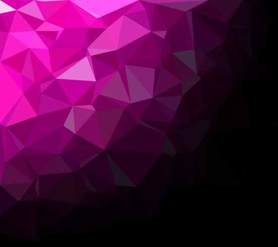 Purple Polygonal Mosaic Background, Creative Design Templates vector