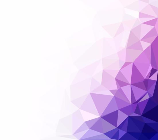 Purple Polygonal Mosaic Background, Creative Design Templates vector