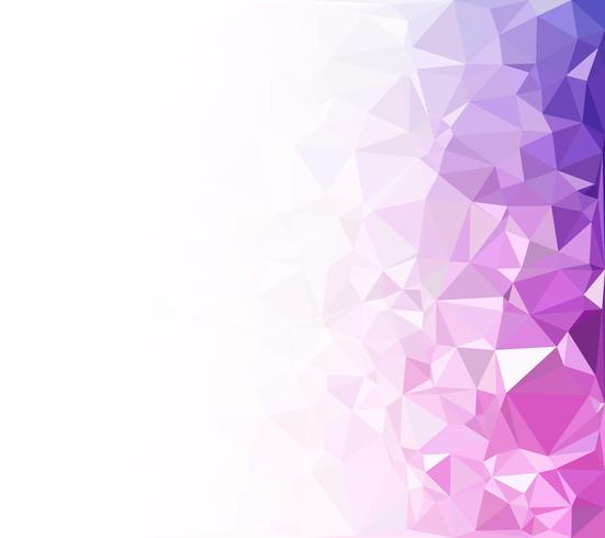 Purple Polygonal Mosaic Background, Creative Design Templates vector