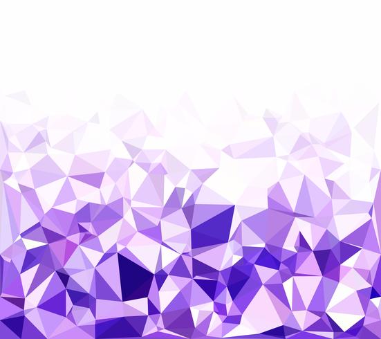 Purple Polygonal Mosaic Background, Creative Design Templates vector