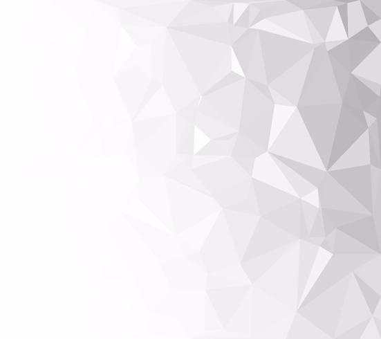 Gray White Polygonal Background, Creative Design Templates vector