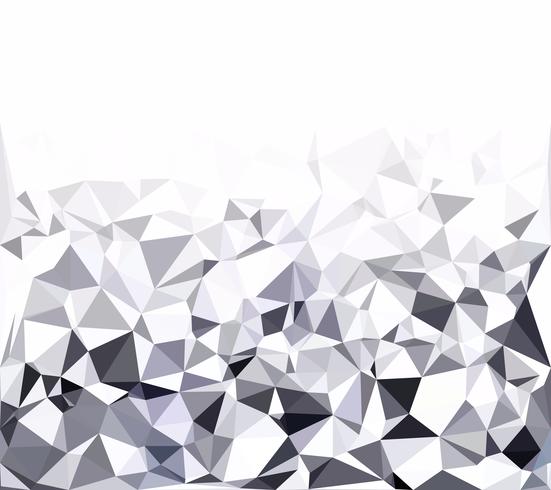 Gray White Polygonal Background, Creative Design Templates vector